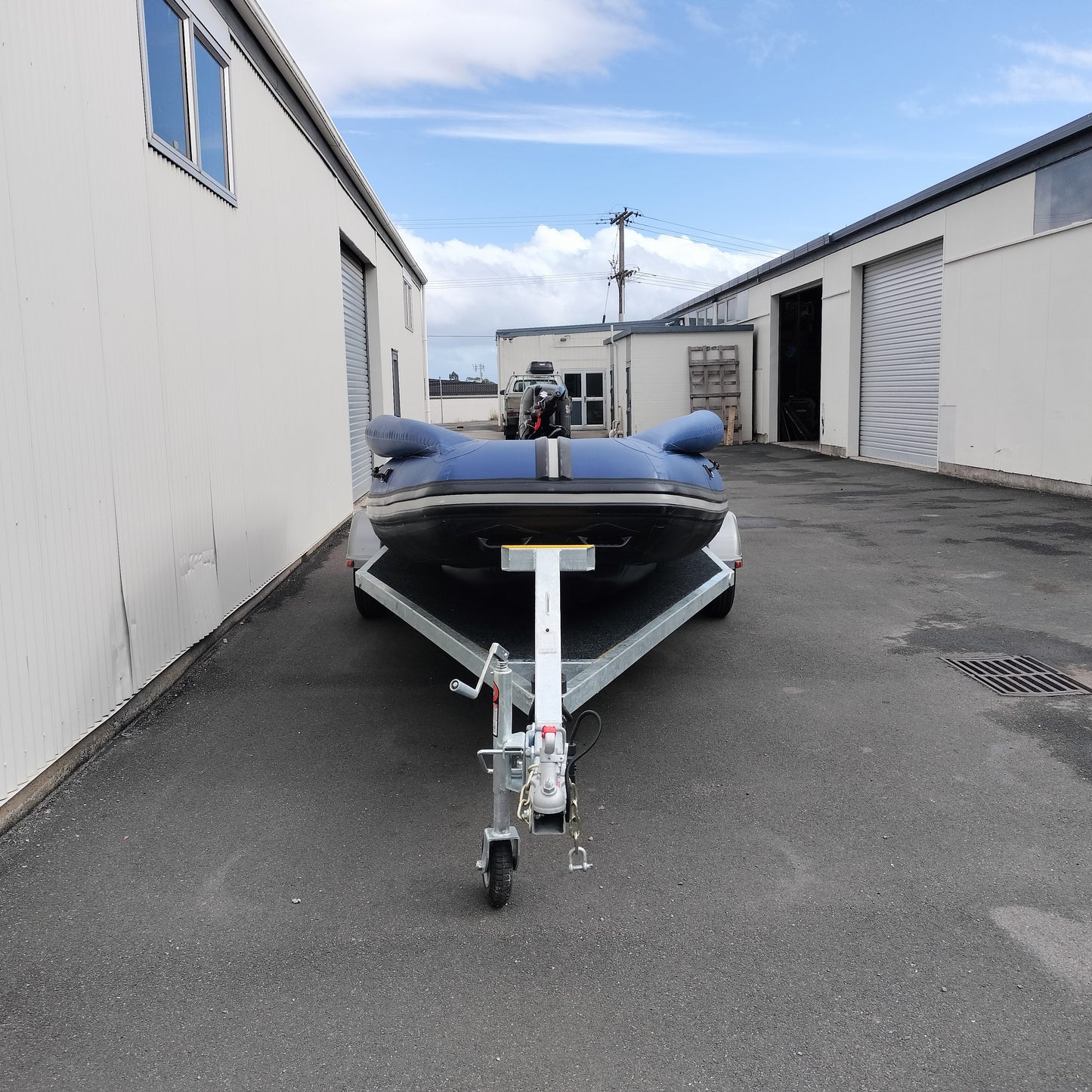 Custom Galvanized Trailer