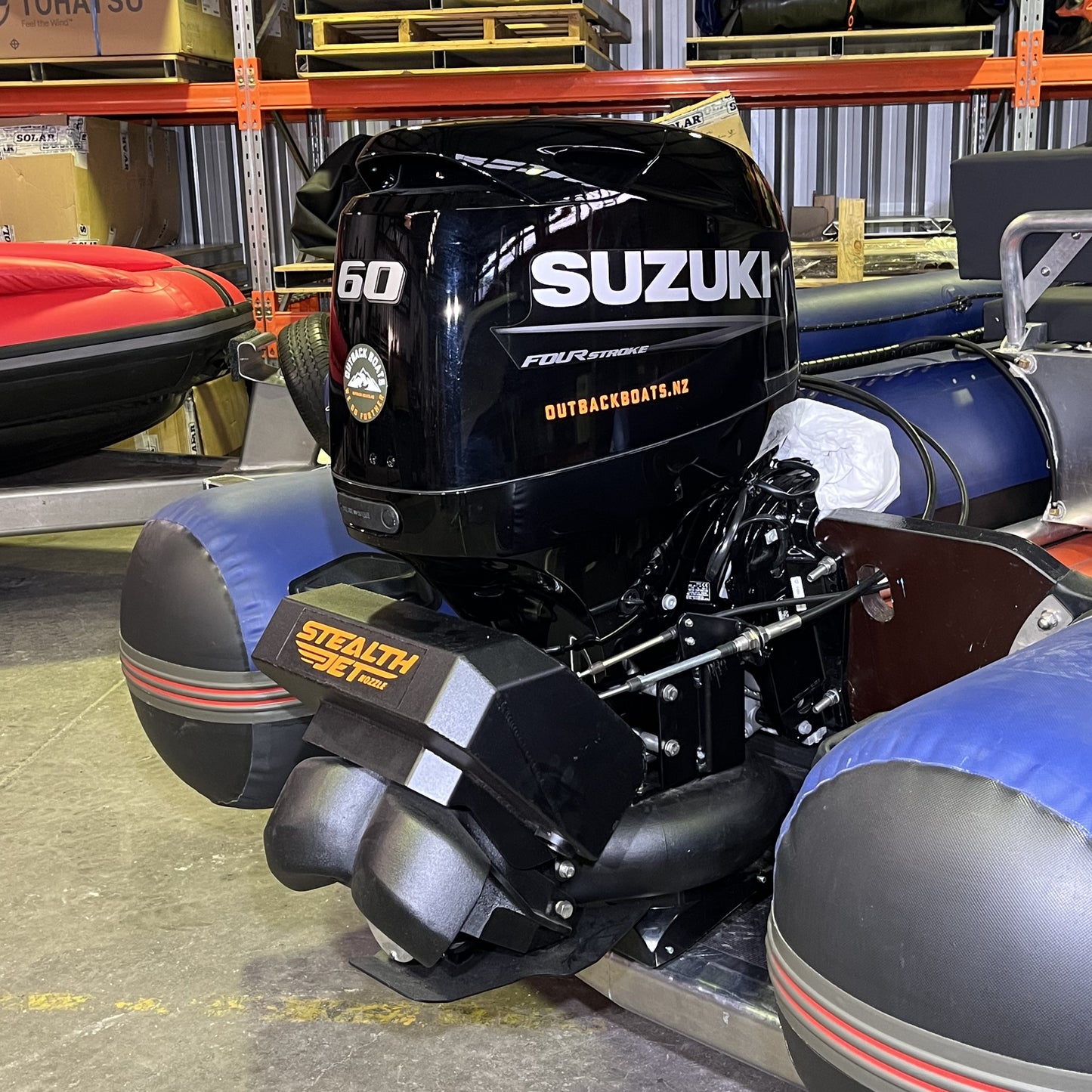 Suzuki 60hp 4-stroke Jet Drive