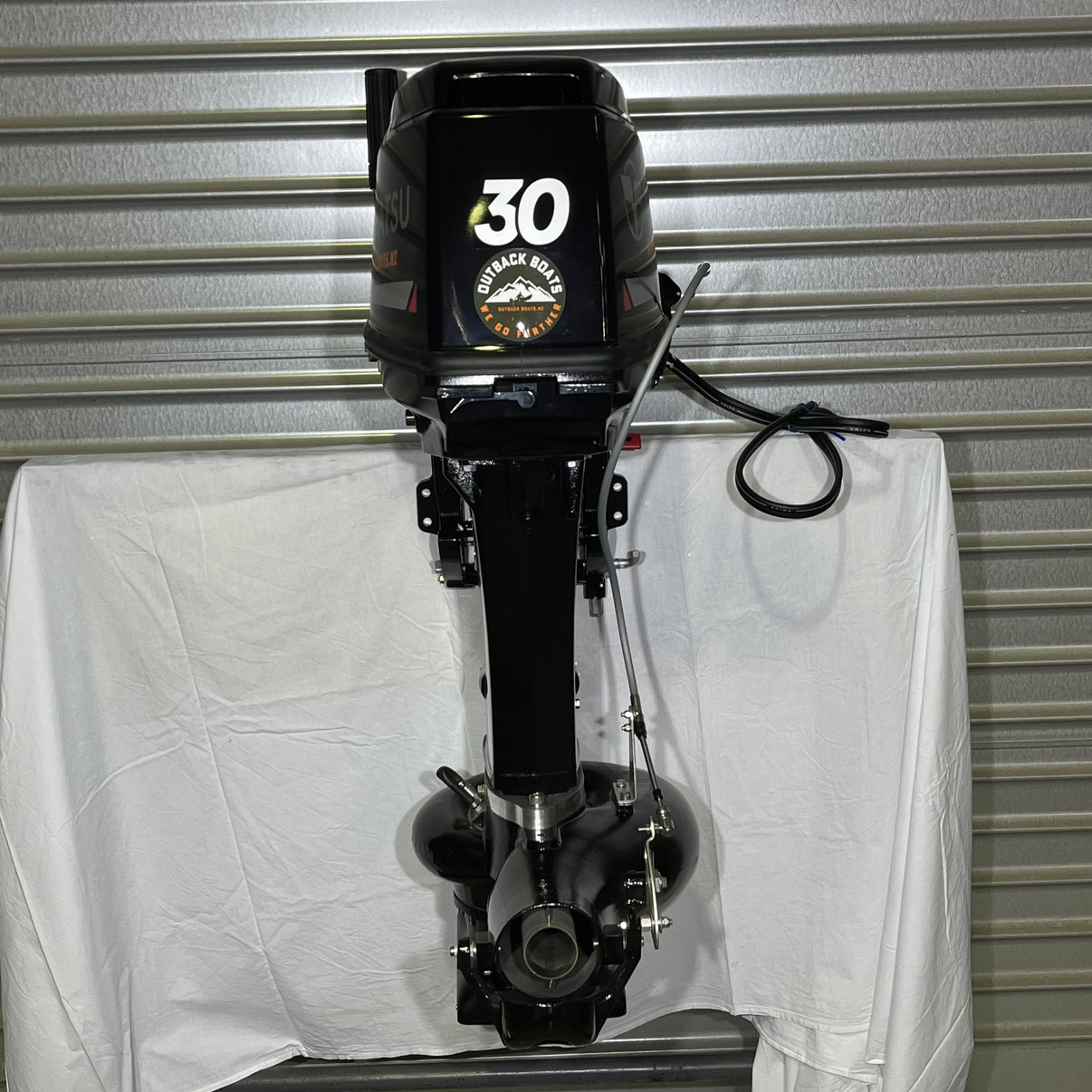 Tohatsu 30hp 2stroke Jet Drive Outback Boats