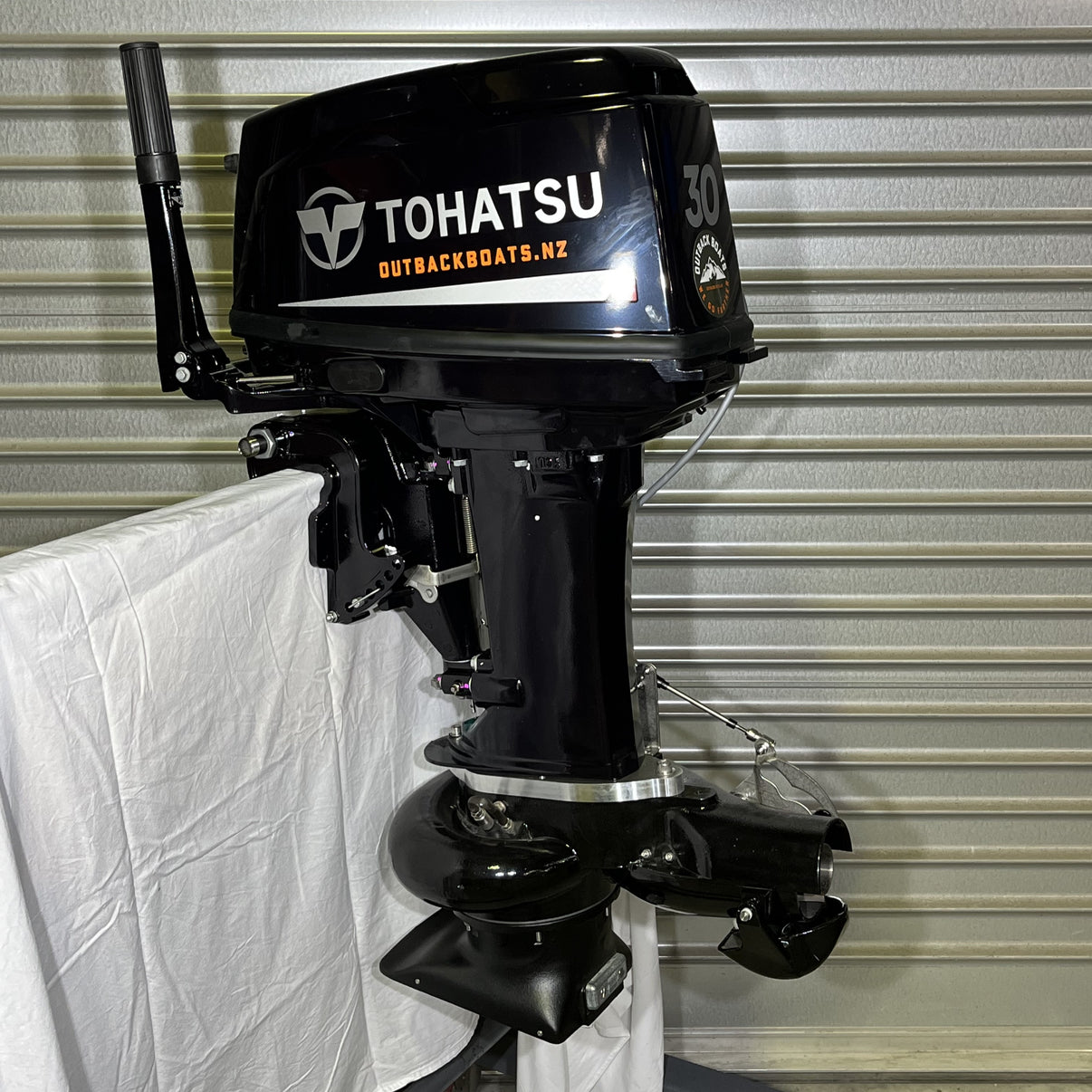 Tohatsu 30hp 2-stroke Jet Drive – Outback Boats