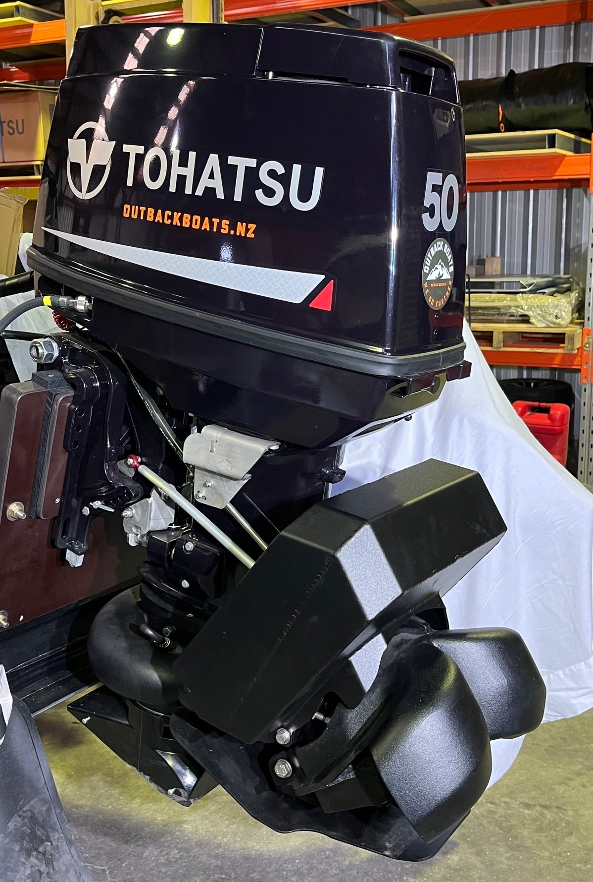 Tohatsu 50hp Jet Pump Only Outback Boats